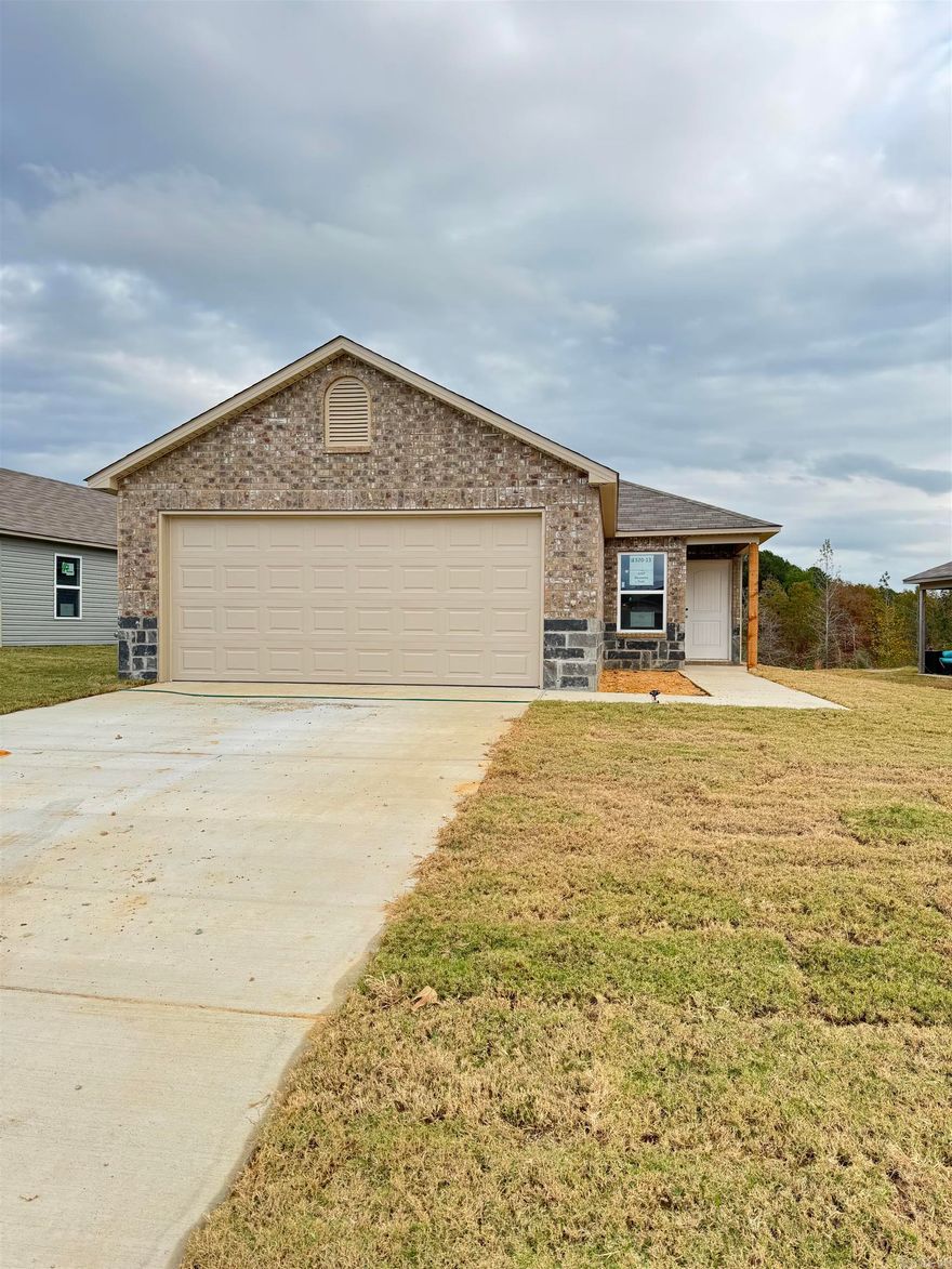 The Cooper plan is a new favorite! Come see the beautiful open-concept Living Room and eat-in Kitchen that opens out onto a patio. The Master Suite offers a spacious closet and bedroom. Come tour it today!  Valuable upgrades included in this home: plumbing faucet upgrade 2, 8" deep Kitchen sink, gas fuel furnace, flush laminate bar top, Luxury Vinyl Plank flooring in wet areas and Living Room and adjacent hallways, raised ceilings in Living Areas per municipal requirements, fiberglass exterior doors, Cheyenne style doors, baseboards level 2, 25in wide attic stairs, level 1 ceiling fan in Living Room, full sod, microwave hood in Kitchen.      *** AGENTS, PLEASE SEE SHOWING REMARKS OR AGENT REMARKS FOR VERY IMPORTANT INFORMATION. ***  THIS HOME IS SCHEDULED TO BE COMPLETE IN LATE NOVEMBER.
