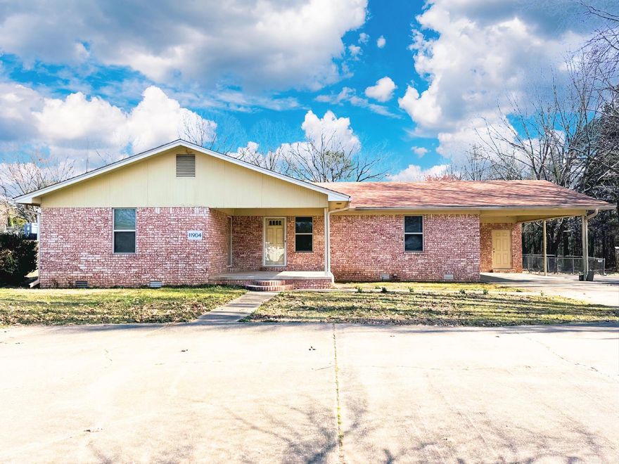 If you have been searching for a true country home with space and privacy while still being close to town this one is a must see. This 5 bedroom 3 bathroom ranch style home sits on 2 beautiful acres just outside Cabot and backs up to peaceful woods offering a quiet setting and scenic views. This property qualifies for rural development financing which may allow eligible buyers the opportunity for zero down payment. Inside you will find an open concept kitchen living and dining area that creates a comfortable gathering space. The flexible layout also includes two separate living areas perfect for a den playroom or home office. Luxury vinyl plank flooring runs throughout the home for easy maintenance and durability. Two bedrooms feature private en suite bathrooms making this layout ideal for guests extended family or a private retreat. Step outside to enjoy the partially fenced backyard with plenty of room for pets gardening or future additions. The welcoming front porch is perfect for morning coffee or relaxing in the evenings while watching beautiful Arkansas sunsets. All of this is located just 10 minutes from Cabot's shopping and dining. Agents see remarks