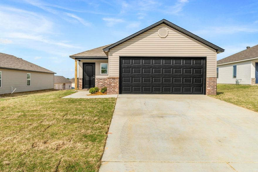 The Mitchell plan is a charming and visually appealing home design, showcasing a number of attractive features that make it a desirable living space. This home features an open floor plan with 3 bedrooms, 2 bathrooms, a spacious master suite, and a stunning kitchen fully equipped with energy-efficient appliances, generous counter space, and a roomy pantry! The open floor plan layout creates a sense of space and interconnectedness between different areas of the home. Learn more about this marvelous home today! **SEE SHOWING REMARKS & AGENT REMARKS FOR IMPORTANT INFORMATION**