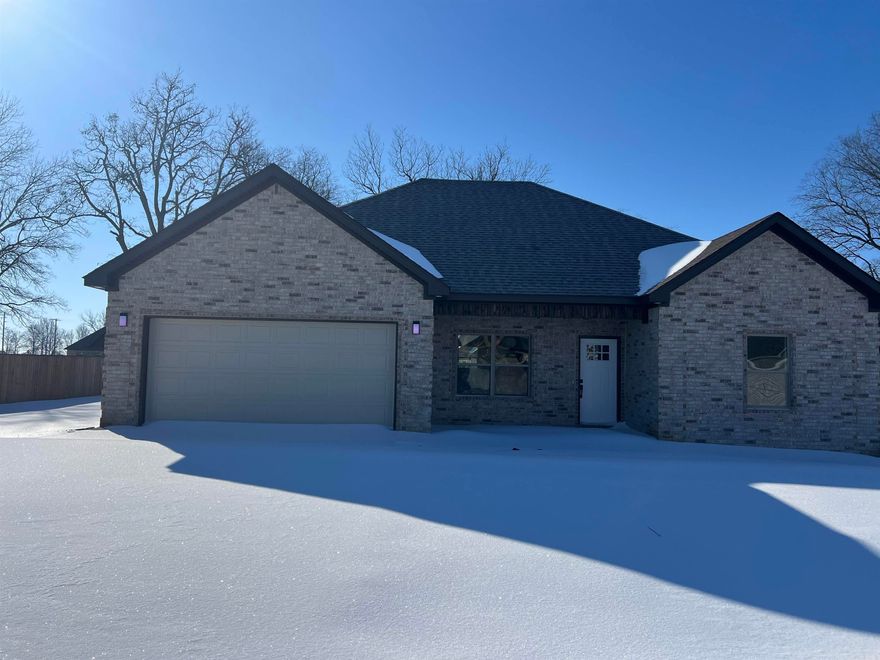 This beautiful 4 bedroom, 2 bathroom house is 1532 sq ft, finished and move- in ready! You'll love the open floor plan with custom cabinets and granite countertops. Don't miss out on the opportunity to own this perfect new construction home!