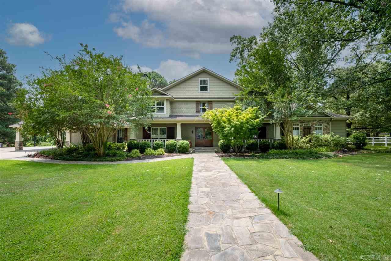Wonderful front porch and beautiful landscaping welcomes you to this traditional family country home situated on 5 acres. Formal dining & living area with WBFP off foyer. Large eat-in kitchen with stainless appliances and center island opens to casual dining & huge vaulted Great Room w/stone FP and access to screened in porch. Main level primary suite is a fantastic retreat with 2 separate closets and vanity areas. Second level features four generous bedrooms, one is en-suite and large hall bath. Come See!