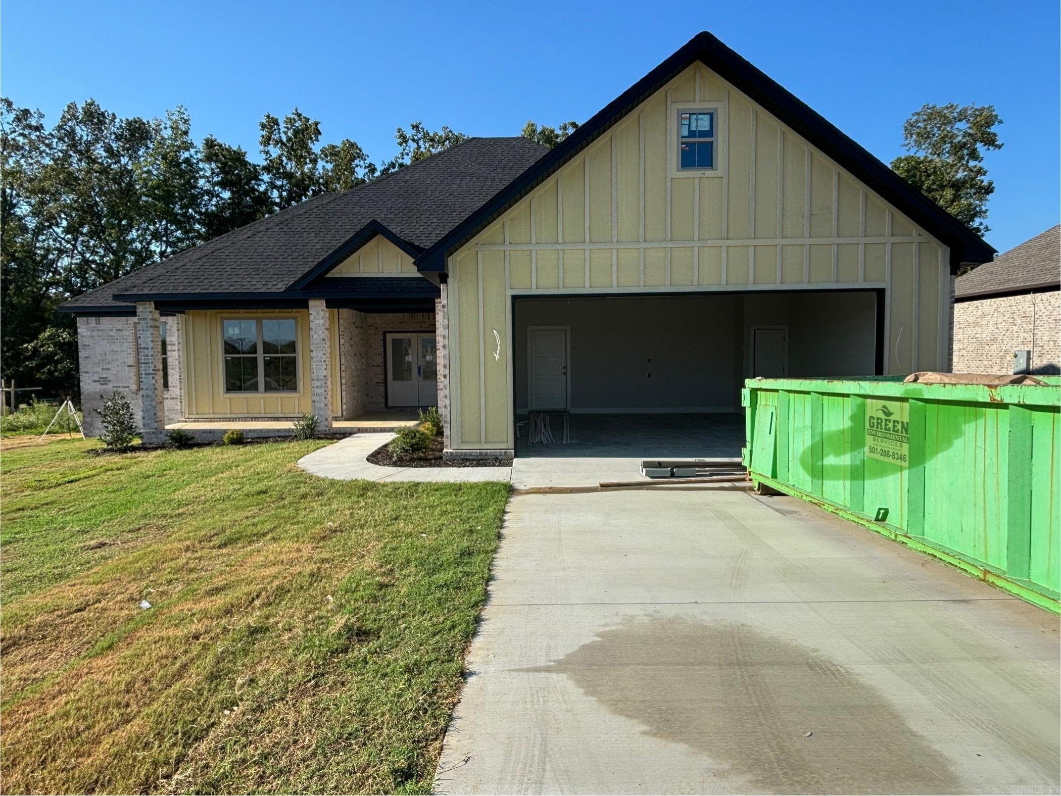 Another stunning new construction home, with 4 beds, 2 1/2 baths, approx 2095 Sq Ft. When you enter the home from the front door, you will be walking into the great room with a beautiful pan ceiling. To the right is the kitchen and off of the kitchen is the dining room. The kitchen has a large walk in pantry, perfect for all the snacks. Master is off the dining room and wraps around through the stunning master bath with walk in shower and separate soaking tub. Large master closet that is attached the laundry room for easy access. Half bath is off the hallway between the garage and the laundry room for easy access from outside. Guest rooms are on the left side of the home and has a guest bath with separate shower/toilet from the vanity so multiple people can get ready at the same time. With a spacious front and back porch, perfect for coffee sippin' and hanging with friends. This a home you wont want to miss out on. Home to be completed around September 2025. **Mood Board and Floor Plans are on file**