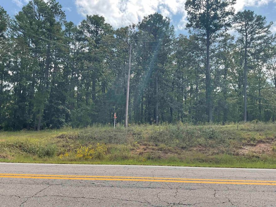 What a beautiful one acre building site with 210 feet of Hwy 16 frontage.  This great location has a very high traffic count and that's exactly what you need for a successful business site.  Don't want a business then built back off the highway amid the forest trees that would block out sound and offer privacy.  Nicely treed,  level, driveway installed, all utilities there, only minutes from marinas, boat storages and lake access.  Unrestricted area, no fees, no Covenants.