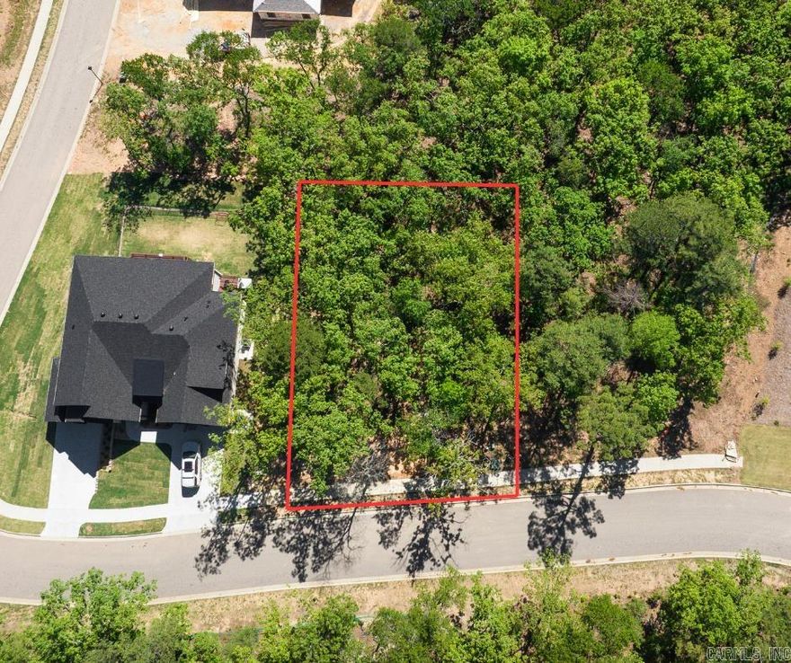 Build your dream home in the highly desirable Bear Den Estates! This 0.26-acre lot is perfectly positioned on a hill, offering beautiful views of West Little Rock and the surrounding natural landscape. Enjoy a peaceful setting with walking trails and green space woven throughout the neighborhood, creating the perfect balance of privacy and community. Located in a growing area, Bear Den Estates also features a neighborhood park, making it ideal for those looking for both convenience and outdoor living. Don’t miss this opportunity to secure a prime homesite in one of West Little Rock’s newest and most attractive developments!