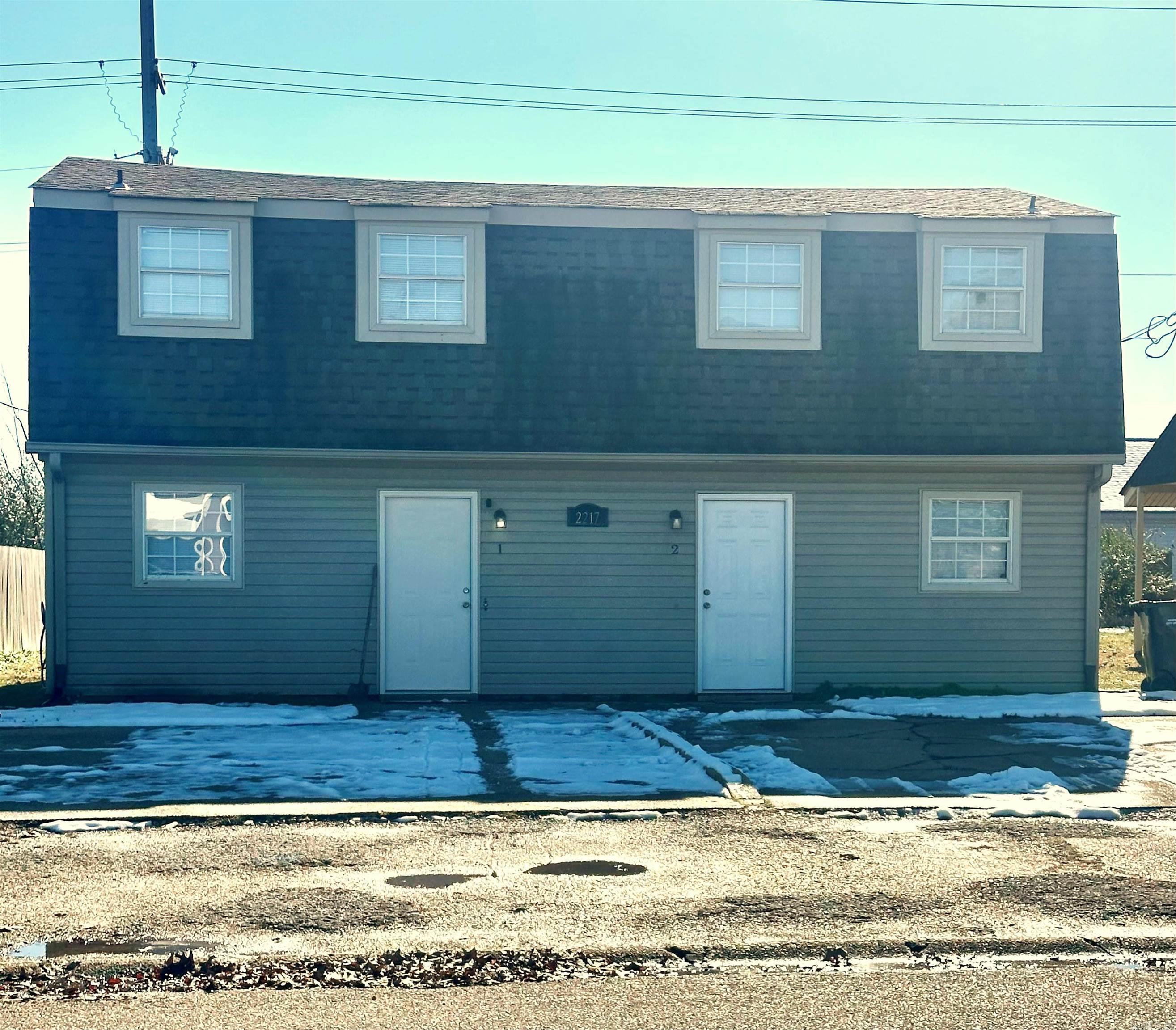 Multi-family investment opportunity located in heart of Jonesboro! Don't miss this income generating property. This duplex features two apartment. Spacious 2-bedroom, one and a half bath unit currently rented for $800 per month. To be sold "as is, where is".