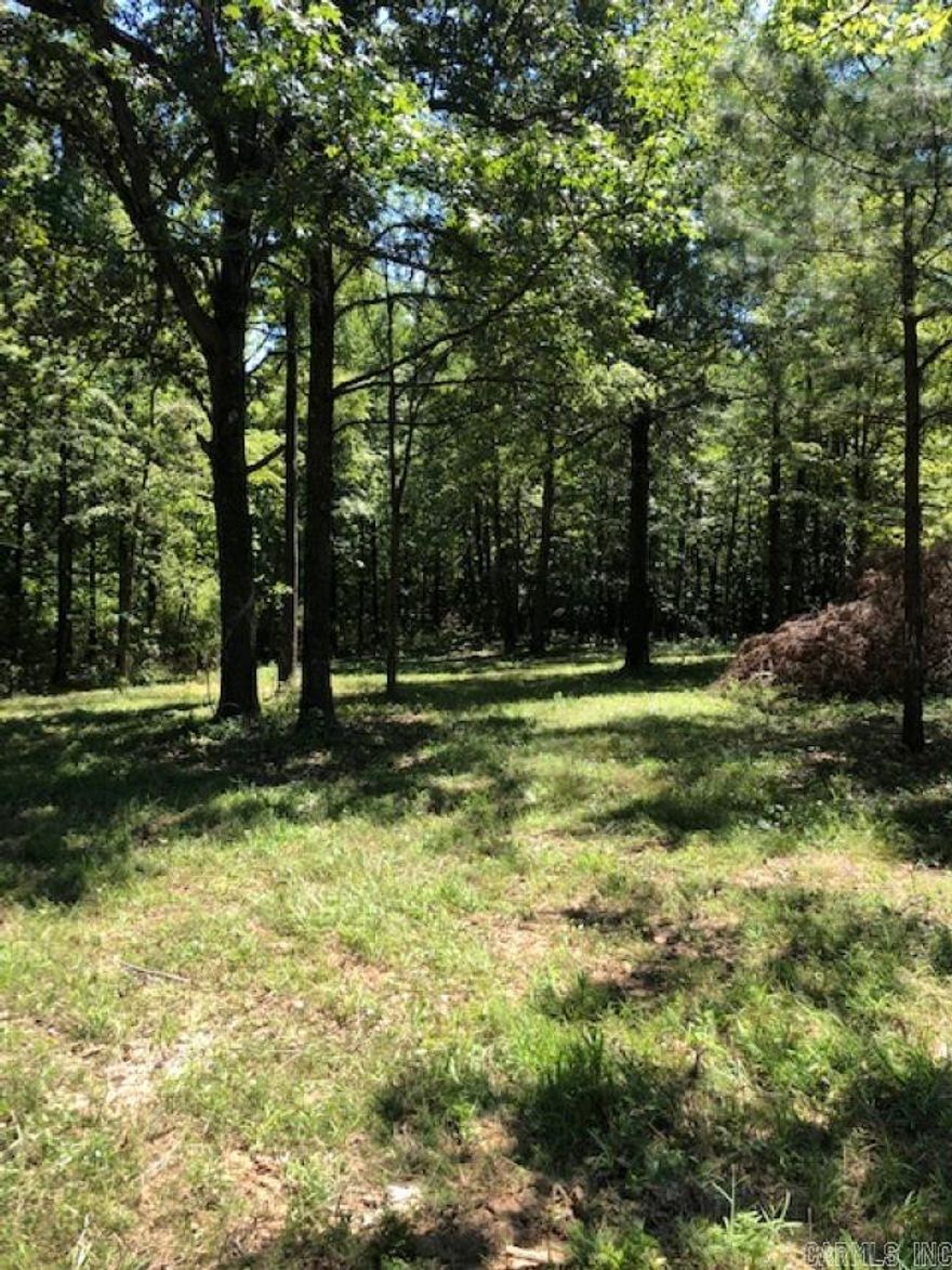 These 3.28 acre of land has been partially cleared.  There are many trees throughout the property and room to build a home. Slightly sloped in some areas and level in others. This could be a wonderful place to build your forever home.