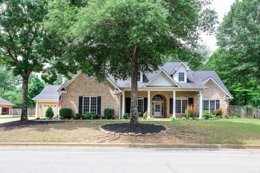 Welcome to this beautifully updated, spacious home that combines modern style with comfort. Here are just some of the features: five bedrooms all generous in size, 4 down and 1 up, three and one half baths, a renovated kitchen, a sunroom for your quiet moments, morning coffee or evening retreat after a busy day, a separate office, a large bonus room with endless possibilities. Could be a media room, workout space, playroom, or family fun night. The semi-open floor plan flows seamlessly room to room. Outdoors you have a covered back porch, patio, and a large, fenced yard. Neighborhood offers a bike lane, community pool, clubhouse, private lake, fishing, picnic tables, grilling area, tennis courts and playground. All this plus a three car garage. Don't miss out on making this your new haven. Ready to take a look? Reach out today and discover why this home could be your perfect match.