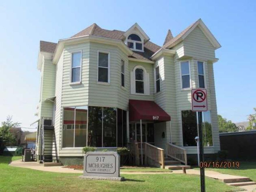 Historic Free Standing Office Building In The Heart Of Downtown LR Business District.