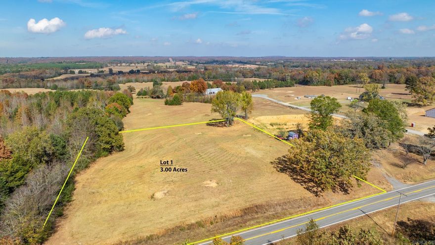 If you are looking for the perfect spot to build your dream home this lot is for you.  Country living with the convivence to both Greenbrier and Quitman. This newly developed subdivision has both 3 acre and 1.5 acre lots available.  Arrken Valley Estates