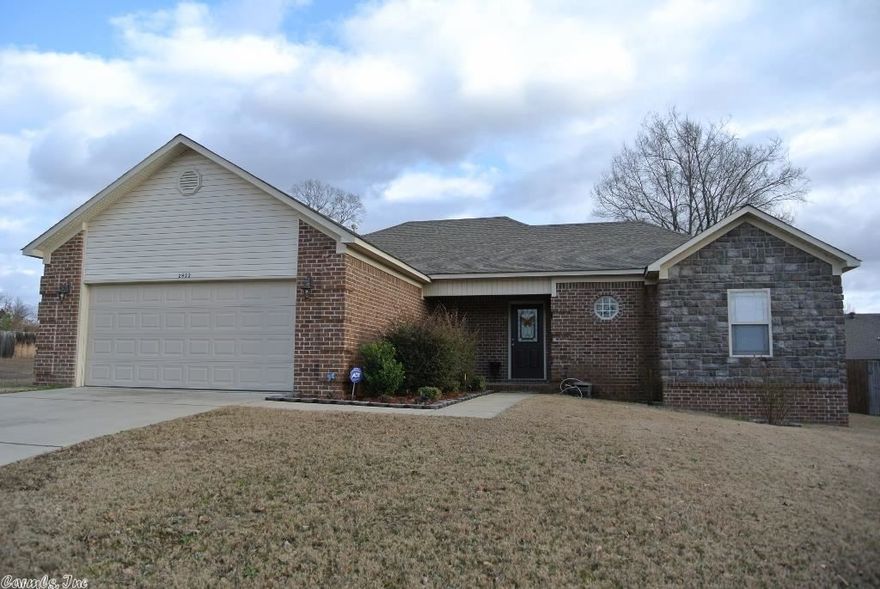 Close to everything and second to none!  Located just 10 minutes from LRAFB this home sparkles like new inside and out.  Cabot School District, fenced back yard, fireplace, cul-de-sac lot, covered back patio is great for entertaining. Refrigerator to convey.   See it soon!