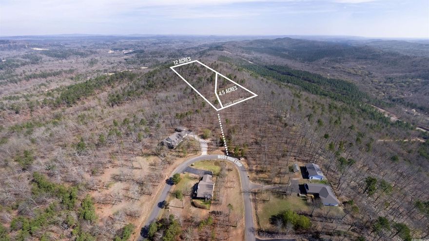 GORGEOUS MOUNTAIN VIEWS!! WHAT A GREAT HOMESITE! OR WOULD MAKE A GREAT SPOT FOR AIRBNB CABINS!! PAVED ROAD AND UTILITES EARE ASILY ACCESSIBLE.