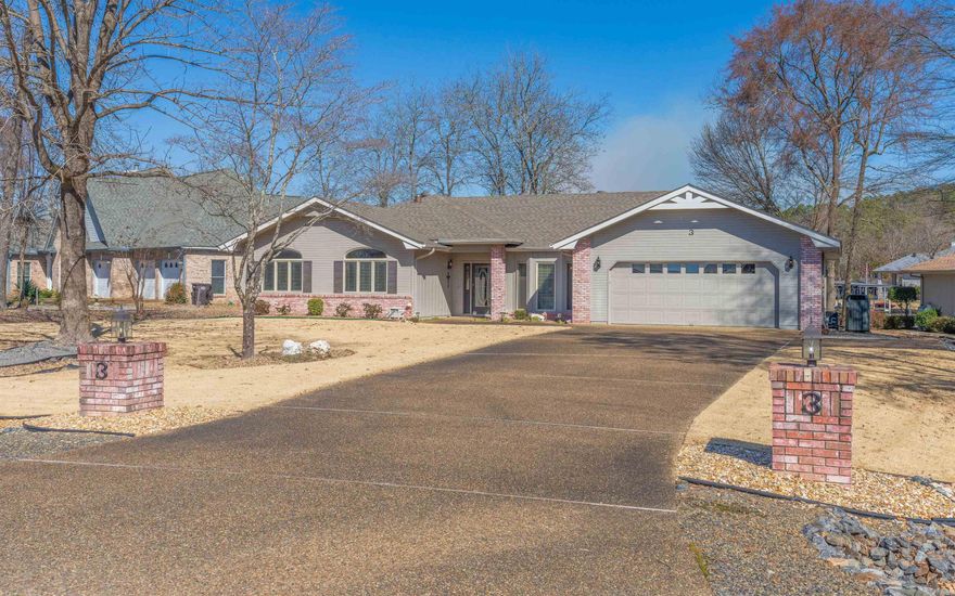 Impeccable home both inside and outside. Rarely is there a ONE level, lakefront home updated on Lake Balboa with divided bedrooms, 2.5 baths, office (could be fourth bedroom), sunroom and a spacious patio with the lake just a few steps away. Vaulted ceilings in the great room, office, guest bedroom and a coved ceiling in the primary.  Dining room with a bay window. Kitchen with pull outs, SS appliances including a double oven in the stove. Granite counters kitchen, breakfast bar, and bathrooms. Custom tile walk in showers in the primary and guest bath. Step out back on the patio and enjoy the level walk to the lake where you will find stone steps into the lake. Easily access the swim dock with a ladder from lake. Covered boat dock with a lift for ease in taking your boat out for a cruise on the water. Irrigation for yard from lake. Roof 2019. AGENT REMARKS.