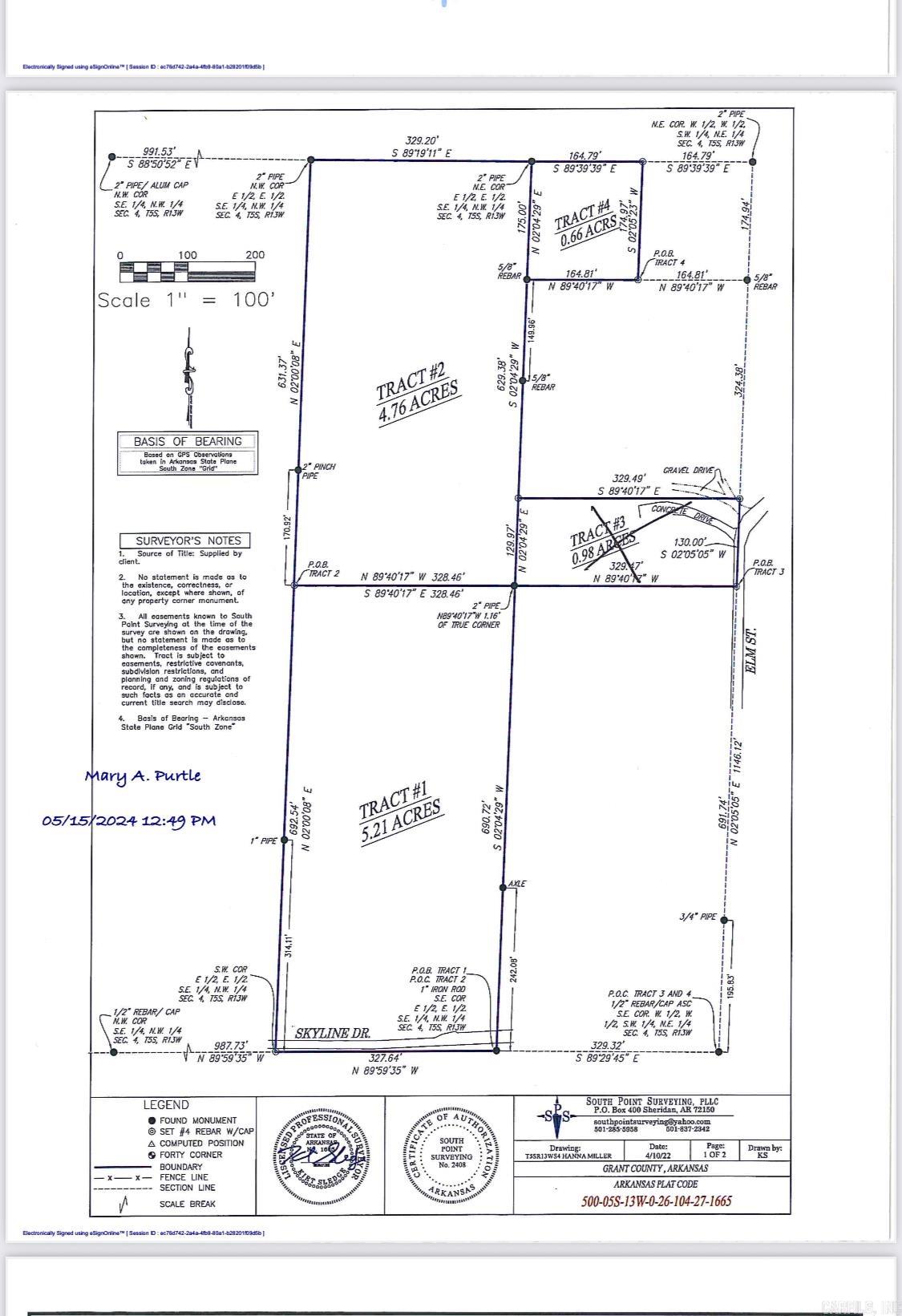 Metes & Bounds - Land