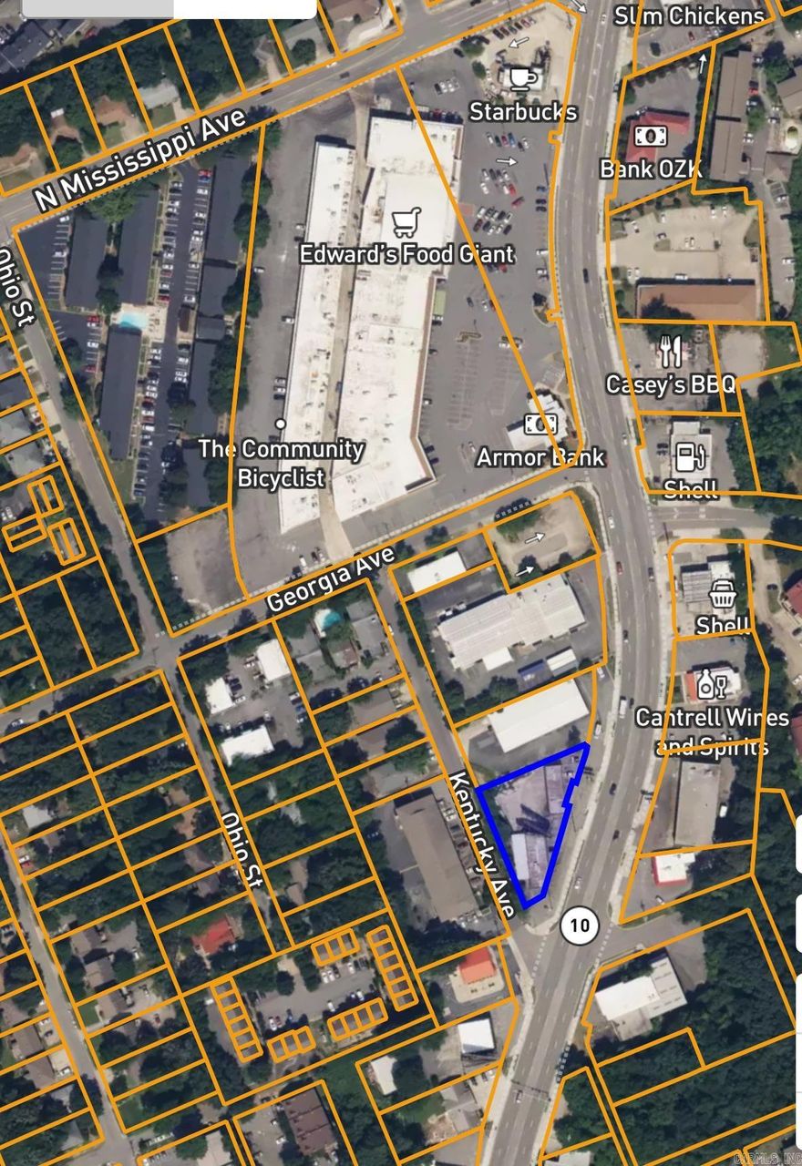 Talk about an Opportunity! TWO Buildings!  Location! Location! Location! These 2. buildings are Located on busy Cantrell Road in Little Rock in the middle of it ALL! TWO BUILDINGS including Established Smoke/Vape Shop in a very busy area! Lamar Advertising Signage does not convey