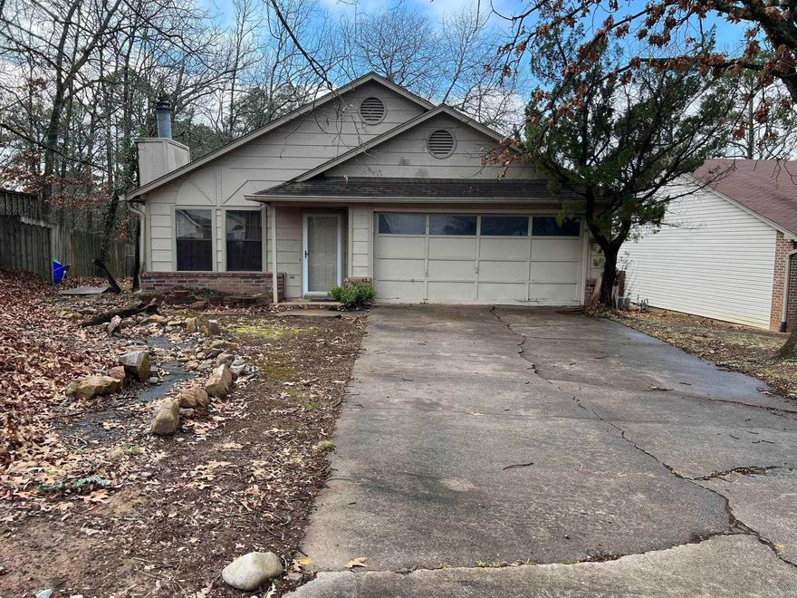 A 3BR 2BTH Investment Property in Maumelle! Home needs TLC! The property to be sold as is, where is, with all faults. Buyer shall be responsible for having the utilities turned on if Buyer chooses to have inspection. No disclosure form is available from seller regarding the condition of the property. Conveyance of the property to be by way of Special Warranty Deed. Agents see remarks.