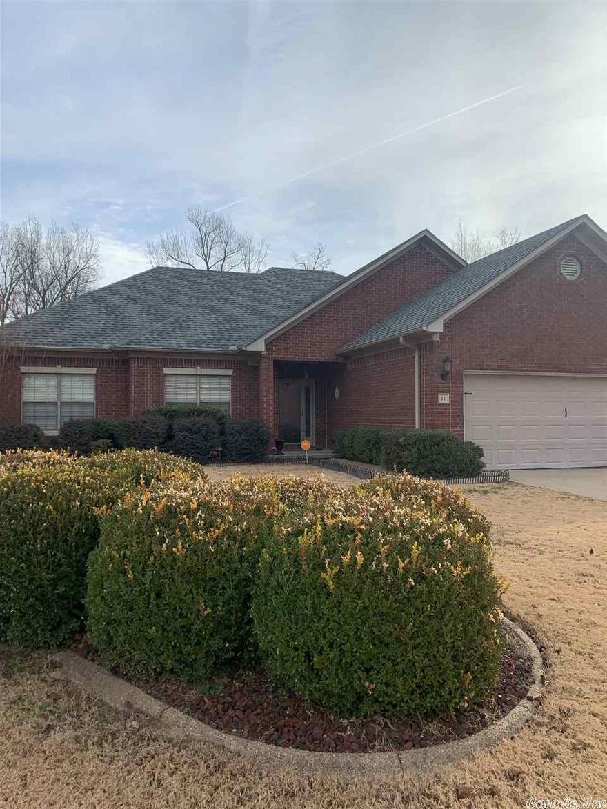 This home is move-in-ready! Inground pool, new liner & upgraded equipment. New A/C, roof in 2017. Enclosed screened sunroom. Nice office with built-ins. Hardwood & tile thru out. New gas logs. Updated walk-in shower in master.