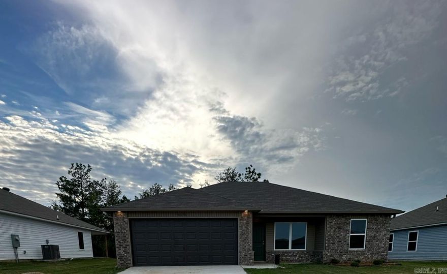 Discover the captivating Carnegie II plan, distinguished by its inviting covered entryway and beautifully landscaped front yard that exudes curb appeal. This thoughtfully designed home encompasses 4 bedrooms and 2 bathrooms, providing ample space for comfort and privacy. The spacious living room offers a welcoming environment for relaxation and gatherings. The kitchen is a chef's delight, equipped with energy-efficient appliances, abundant counterspace, and a convenient pantry for storage. The adjacent laundry room, situated just off the garage, ensures practicality for families of any size. The master suite includes a luxurious walk-in closet, enhancing the home's appeal and functionality. Explore more about this remarkable home today!   **SEE SHOWING REMARKS & AGENT REMARKS FOR IMPORTANT INFORMATION**