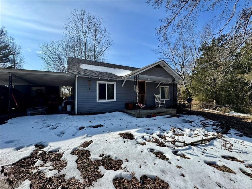 Welcome to 605 Water Works Road, a sweet and cozy 2-bedroom, 1-bath home nestled on 2 beautiful acres just outside Russellville. With 864 square feet of comfortable living space, this property offers the perfect blend of country charm and opportunity. This home is being sold as-is and does need some repairs—making it an ideal project for buyers ready to roll up their sleeves and build instant equity. The big-ticket items are already taken care of, including a newer HVAC system and a 2-year-old architectural shingle roof, giving you a solid head start. Step outside and enjoy wide-open space, room to roam, and the perks of country living, complete with a chicken coop for fresh eggs and a storm shelter for peace of mind. Whether you’re dreaming of a small homestead, weekend retreat, rental investment, or starter home with land, this property checks all the boxes. If you’re looking for space, potential, and a great location just minutes from town, this hidden gem is ready for your vision. Come see what it could become!