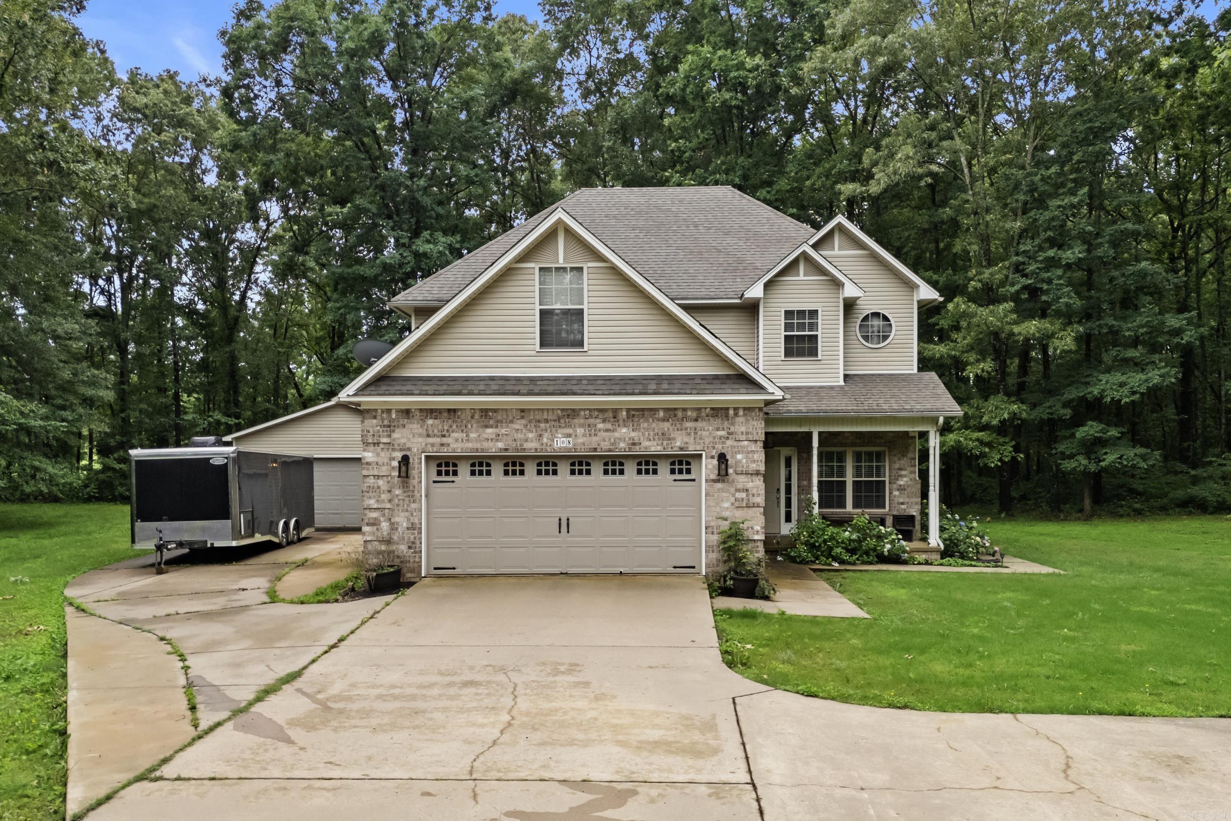 Come see this Beautiful home with over 3 acres! This home features a large living area- perfect for entertaining, new light fixtures through out the home, even on the outside. The bonus room has plenty of storage and could count has a 4th bedroom. New water heater installed in 2020. New AC installed in 2023 with a 10 year warranty. Beautifully 15x25 stained deck on the back of the house installed in 2020. THE SHOP!!! Every mans dream! This 20x30 shop is fully insulated, heated and cooled and has 220v power ran to it. This shop features airlines that run length of the shop and a roof vent installed for wood burner if ever needed. Don't miss out on this opportunity!! Call for a showing today!! ** Measuring encouraged