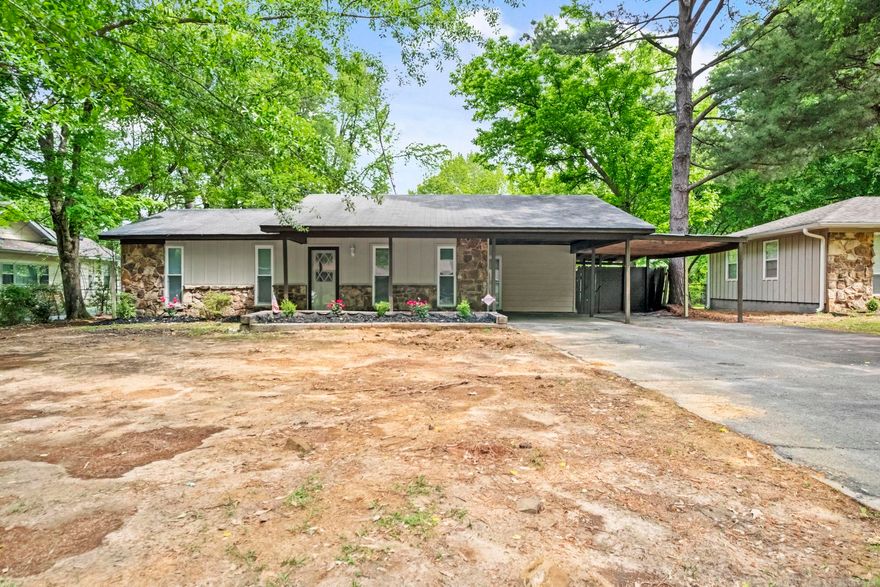 Cute updated home that features exterior & interior paint, new luxury vinyl plank flooring throughout, new light fixtures, new electric water heater and new stainless steel refrigerator.  This home has two living areas and a bonus room that could be an office, craft room or 4th bedroom.  Schedule your showing today.