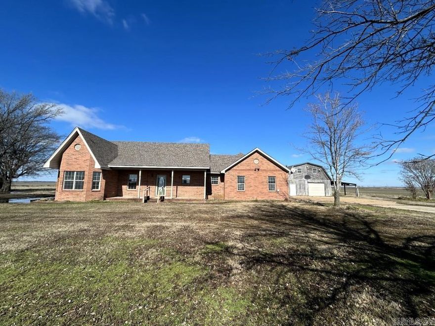 Brick 3 bed, 2  1/2 bath home with attached garage on acreage with a large shop and two other outbuildings. SOLD AS-IS. HUD Case #031-551579. Agents/purchasers refer to HUDHomestore.gov for info on buying and bidding on HUD-owned homes. Buyer cannot enter property without a licensed agent. No Seller Property Disclosure will be provided. For utilities to be turned on, approval must be granted in advance from HUD's Field Service Manager. In cases where plumbing deficiencies exist, approval for water turn-on may be denied. A survey should be obtained if buyer wants assurance of property lines. Systems are not guaranteed to work. Earnest money should be made payable to buyer's title co and pre-qualification letter required. ABSOLUTELY NO REPAIRS PRIOR TO CLOSING. We comply with the Fair Housing Act. Schools are assumed to be Osceola, however buyer's and their agents should confirm for themselves.