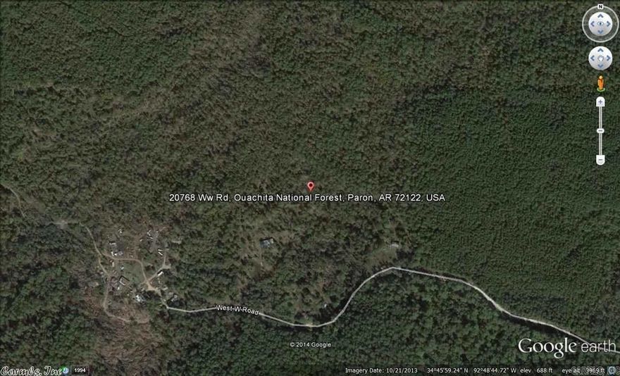 ALMOST 17 ACRES OF LAND FOR YOU TO ENJOY AS YOU WISH.  LAND BORDERS NATIONAL FOREST.