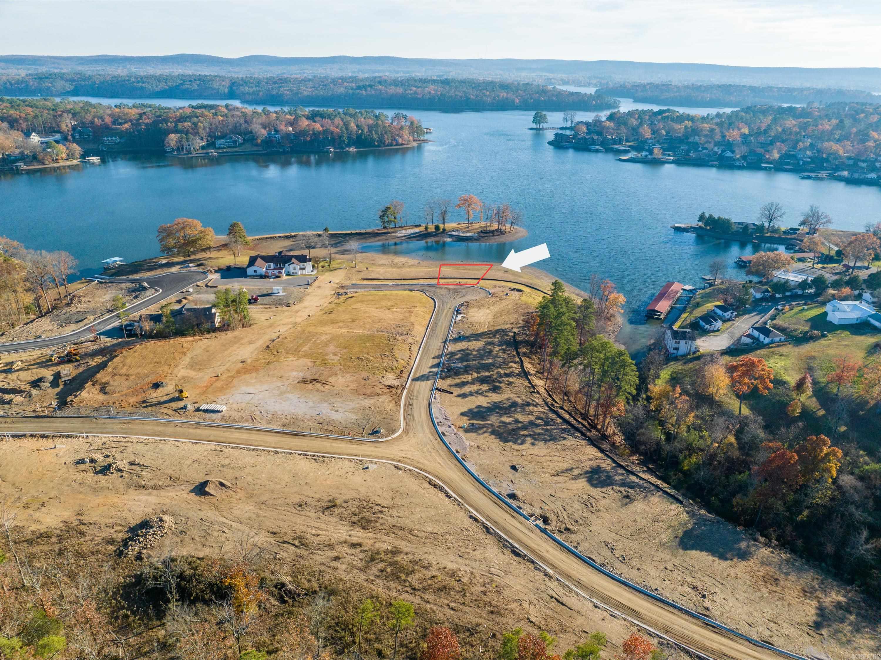 VISTA POINT SUBDIVISION-LAKE HAMILTON NEWEST SUBDIVISION featuring Waterfront and Off lake lots -ALL with Breath=taking views!!! Lot 7 VISTA POINT Subdivision...163' / .44Acres +/- Corner waterfront lot on Lake Hamilton!...New waterfront subdivision...Area of multi-million dollar homes...Amazing views overlooking Lake Hamilton...Build your dream home today...Survey on file...See agent remarks.