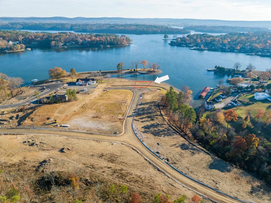VISTA POINT SUBDIVISION-LAKE HAMILTON NEWEST SUBDIVISION featuring Waterfront and Off lake lots -ALL with Breath=taking views!!!  Lot 7 VISTA POINT Subdivision...163' / .44Acres +/- Corner waterfront lot on Lake Hamilton!...New waterfront subdivision...Area of multi-million dollar homes...Amazing views overlooking Lake Hamilton...Build your dream home today...Survey on file...See agent remarks.
