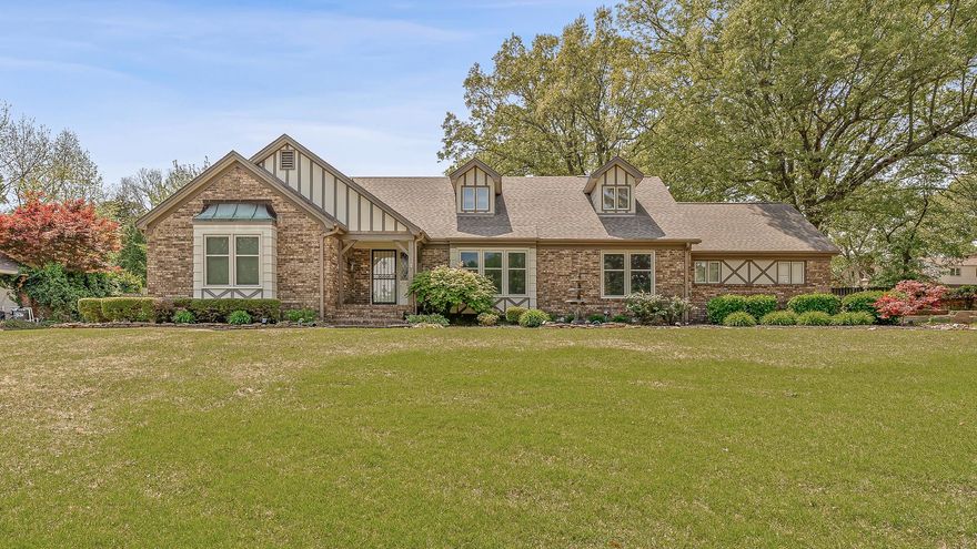 SEE AGENT REMARKS--APPRAISER NOTES--This beautifully maintained home on Melton Circle offers over 3,400 sq. ft. of comfortable living space with thoughtful updates throughout. The spacious layout includes four large bedrooms, three full baths, and a convenient half bath. The primary suite is located on the main level for added comfort. In 2021, the home received several upgrades, including new hardwood flooring, stair carpeting, and a full kitchen remodel featuring a brick-arched gas cooktop, double oven, and updated cabinetry. Fresh paint (SW Shoji White) was added to the living room, great room, and kitchen in December. The large brick fireplace anchors the great room, which flows into formal living and dining areas—ideal for both everyday living and entertaining. Step outside to a backyard retreat with a Gunite pool, waterfall feature, retaining wall, and extended patio space. A