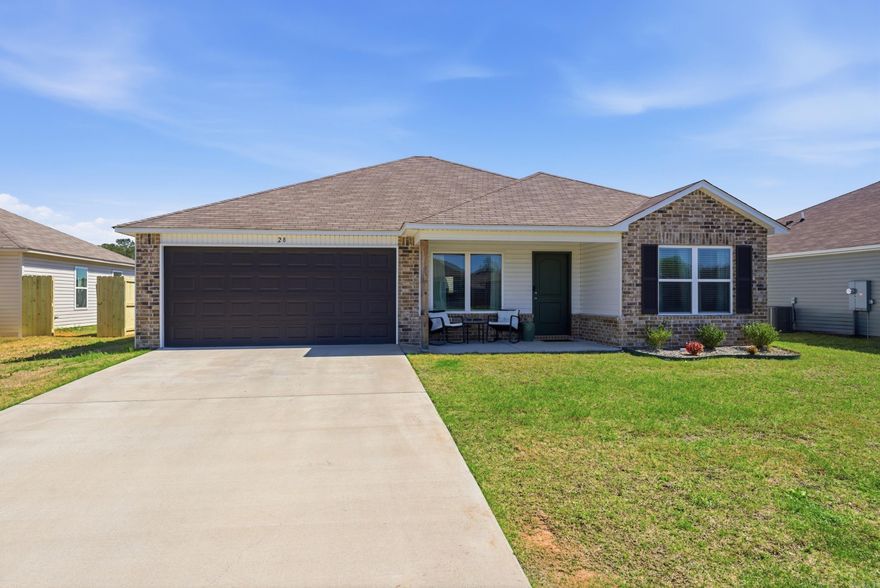 This beautifully maintained 4 bedroom 2 bath home offers the perfect blend of modern design and comfortable living in a family-friendly subdivision.  Luxury Vinyl flooring in wet areas, living room, and hallway.  Refrigerator, washer, and dryer convey.  Lots of extras ***Agents see remarks***