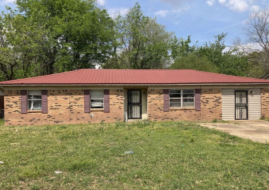 Investor Special in Blytheville: Immediate Cash Flow Looking for a turnkey addition to your rental portfolio? This solid brick ranch, located at 2226 W McHaney Dr, offers an immediate return on investment. The property is currently occupied by a tenant generating $800 in monthly rental income, providing a steady stream of revenue from day one. Featuring a durable and long-lasting metal roof, this home is built to withstand the elements while keeping long-term maintenance costs to a minimum.  Low Maintenance, High Potential This property is in great shape and needs very little work, making it an ideal choice for both seasoned investors and those looking to enter the Blytheville market. The exterior boasts classic brick construction and functional shutters, while the interior layout is designed for easy management. Don't miss this opportunity to secure a hassle-free rental in a convenient location. Schedule your showing today and start collecting rent immediately!