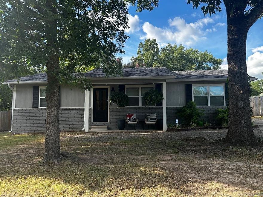 Newly, remodeled home set on a spacious 0.43 acre corner lot with beautiful trees & plenty of room to play in the new fenced in back yard! **all appliances included, plus new Maytag washer and dryer** This home has a new roof, new luxury vinyl plank flooring throughout, new interior paint, custom cabinets and quartz countertops. This 3 bedroom 2 bathroom home has a split floor plan and the living room is open to the kitchen. Call for a tour today!