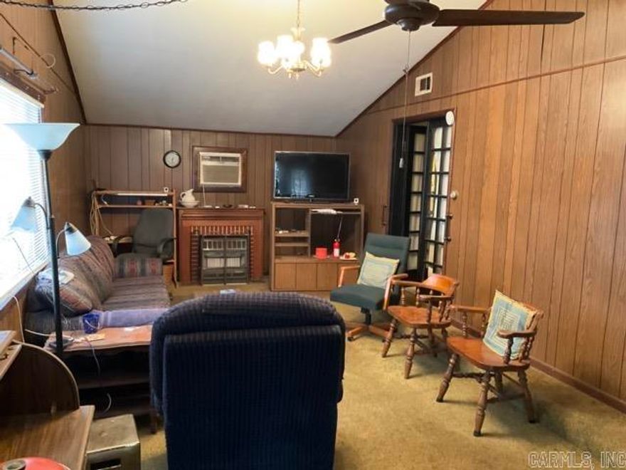 Duck lodge in Gregory, Arkansas Here is a nice place to call hunting cabin with room for RV and another building if desired. 4 bedroom 2 bath with utility room, dine in kitchen, full den, and spare room for bunks.   Spacious home with two pole sheds and three sided storage area for boats and ATV's and room for a shop.  This home is available for Duck season located just a few minutes from Boat Road and Cache River WMA.  Outstanding dinning at the Tamale factory located 2 minutes from the front door!  New Central heat and air installed a couple years ago.  One of the biggest lots in Gregory, Arkansas.  Covered parking for cars and RV with electric hookup.