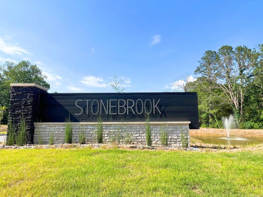 Welcome to the enchanting Stonebrook community—a stunning, gated subdivision that defines the epitome of elegance and tranquility! Nestled in the heart of nature, this lot boasts a breathtaking backdrop of lush green spaces on two sides, ensuring a serene environment for your dream home. Discover the joy of strolling along scenic walking trails, taking in the beauty of well-maintained ponds, and enjoying the peaceful ambiance of a stocked lake. At Stonebrook, we've crafted a haven where every detail is designed to elevate your living experience. With thoughtful planning, Stonebrook also offers a dedicated playground, ensuring that the community caters to families, fostering a sense of community and playfulness. Seize the chance to be part of this thriving neighborhood where every lot is a canvas for your vision. Make your dream home a reality in Stonebrook—a place where the beauty of nature meets the comforts of modern living.  Home design services are included by Hines Homes with the purchase of this lot!