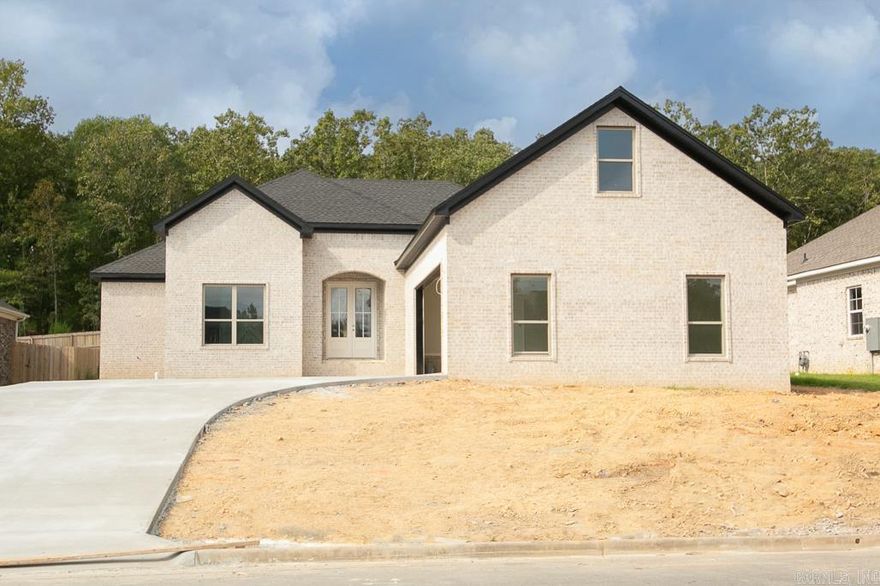 Beautiful home in the popular Millers Glenn Subdivision!  New construction, open concept, stunning interior, lots of natural light.  This home offers 3 bedrooms, 2.5 baths and almost 2000 sq ft.  There is also space for a bonus room upstairs if needed or can be used for storage.  The front double doors open into a foyer that leads to the open living room, kitchen and dining area.  The kitchen has a pantry, gas stove, beautiful leathered black granite on the island, pretty backsplash.  Living room has gas fireplace, tall ceilings, flooring will be upgraded to water resistant wood laminate. The master bedroom is separate, has tray ceiling, walk in closet.  The master bathroom has double sinks, separate tub and tiled shower, another walk-in closet.  Other 2 bedrooms are spacious.  The 1/2 bath is close to living room for guests to use. Large laundry room with folding table & extra cabinets.  Covered patio overlooks backyard.