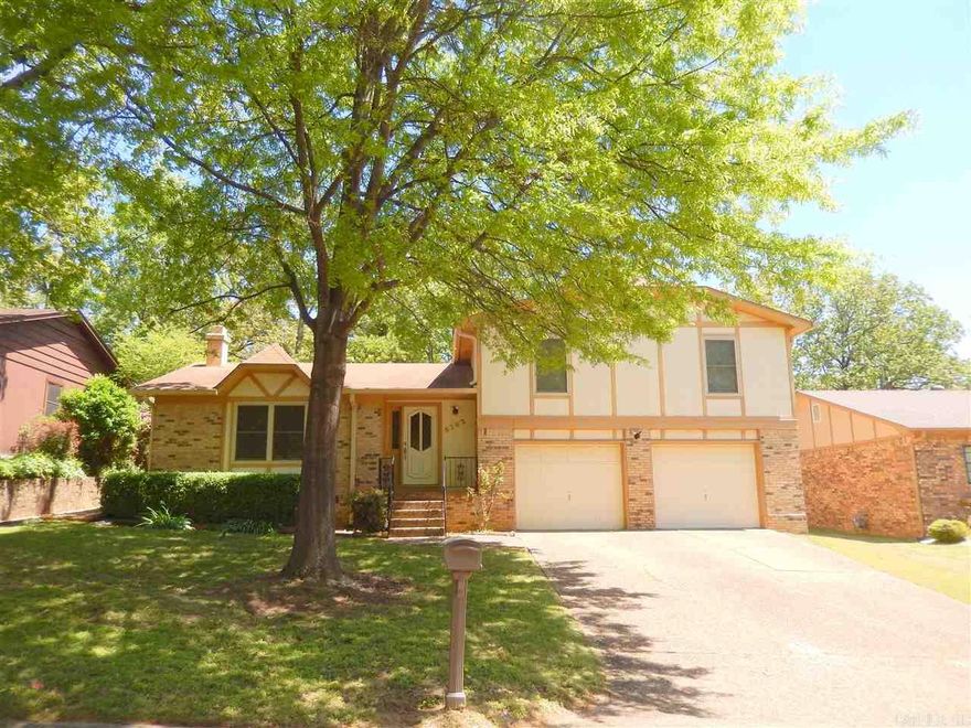 Come see this nice home in the heart of Sherwood.The large open family room has a brick fireplace. The cook of the home will love the kitchen that has a lot cabinets and counter space. All the bedrooms are good size. The inside of the home has just been freshly painted. There is large room downstairs that could used as office or 4th bedroom. Relax on your covered patio and enjoy the shady backyard. Just minutes from neighborhood pools,parks and a library. *Agents see remarks