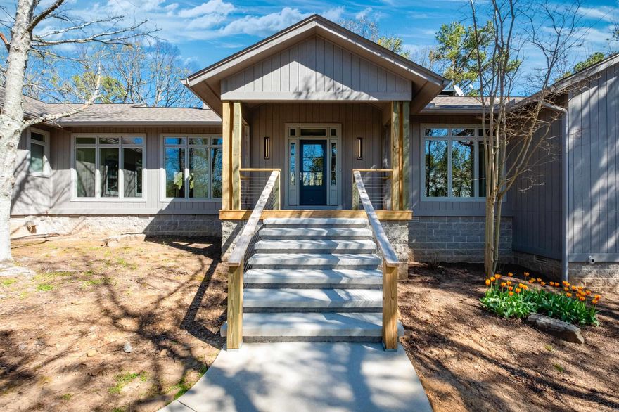 A rare find!!This completely remodeled home offers the privacy of the country on almost 9 acres just minutes from the city!! The 4 bed 3.5 bath house had a complete designer renovation in 2024 and the picturesque lot neighbors with Pinnacle Mountain State Park.  This one level home has a split floor plan, spacious primary suite, vaulted ceilings, double sided fireplace and abundant light from new Pella windows. Stylish kitchen will please any chef with high end appliances and high end finishes. Primary suite has a sitting area and grand primary bath with custom closet and laundry room. Three car garage with extra storage, mud room, generator, deck, outdoor storage and dog run. A quick walk brings you to the commercial greenhouse set on approximately 80'X140' building site with water, electric, heat, environmental controls and propane. This 30’X108’ greenhouse is structurally engineered and can be converted to a shop. This property is a must see!!  Very easy to show!! Agents See Remarks!!