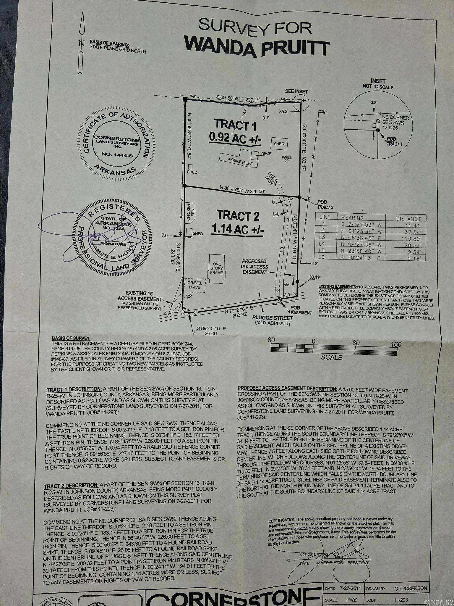 Metes & Bounds - Residential