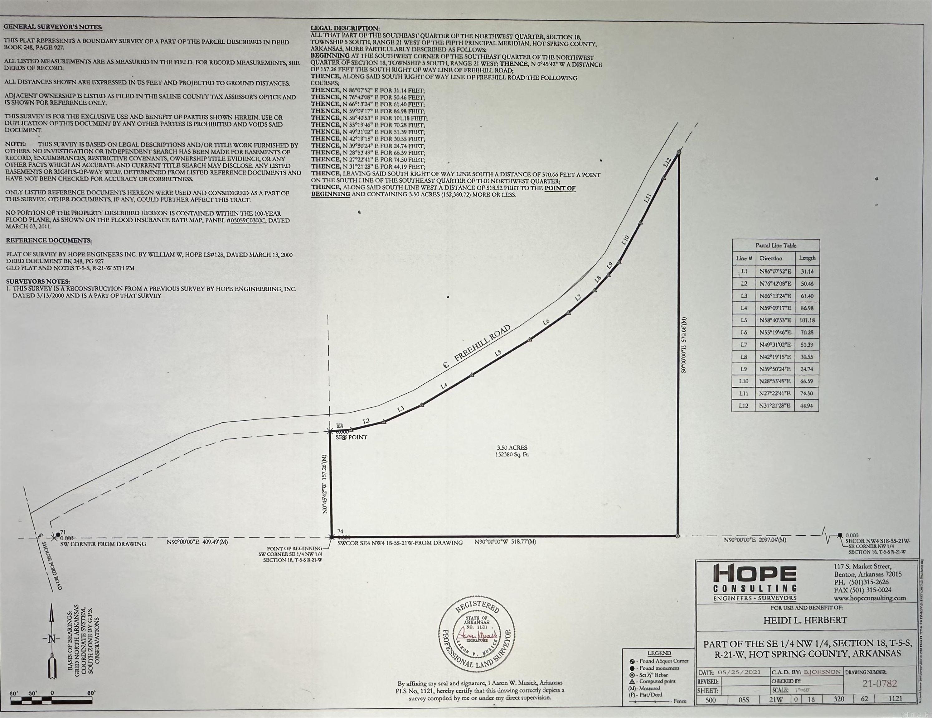 Metes & Bounds - Land