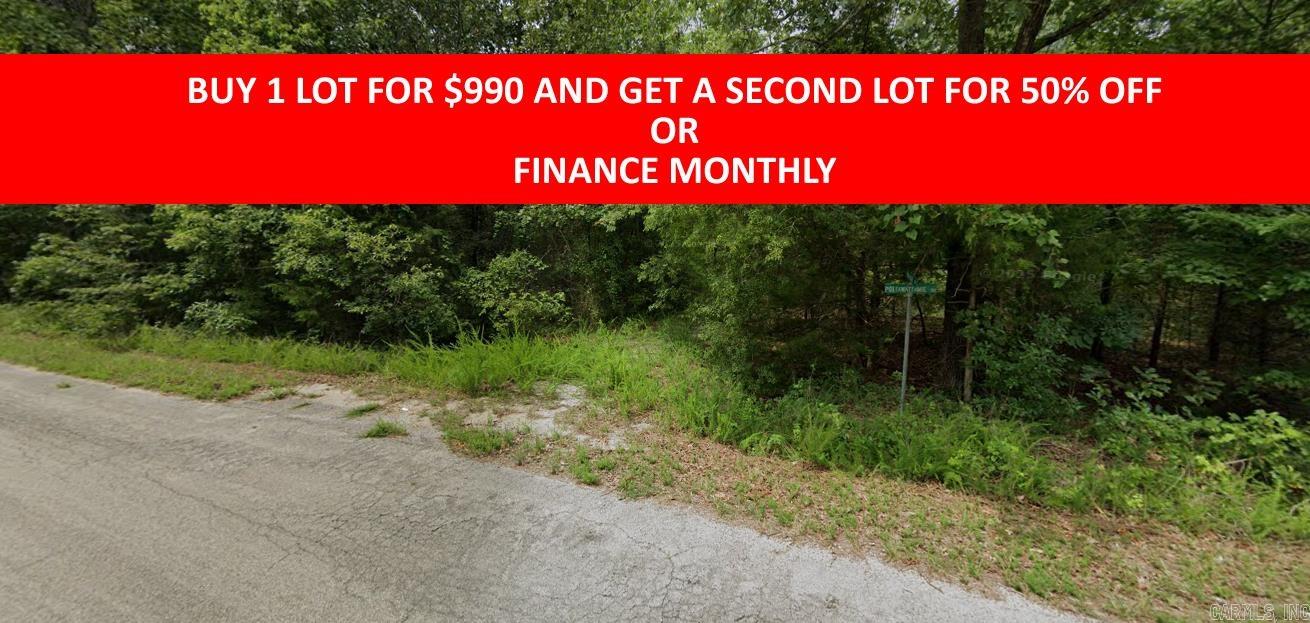 Buy one lot and get 50% off an additional lot! Owner-finance for easy terms. Cash buyers can pay by debit or credit card as well. Nice lot to develop or hold for future value. Public water and electric are available to run to property and will need septic. Owner/agent. No mobiles allowed. 600-2500 minimum build size on any other type of home, depending on subdivision. Finance is $100 down and 10 months at $99 and closing costs are included. Lots marked with red banner are part of promotion. No limit on lots. Buyer responsible for any/all taxes and lots sold "as-is". Quit claim deed conveys. Parcel ID# 215-14170-000