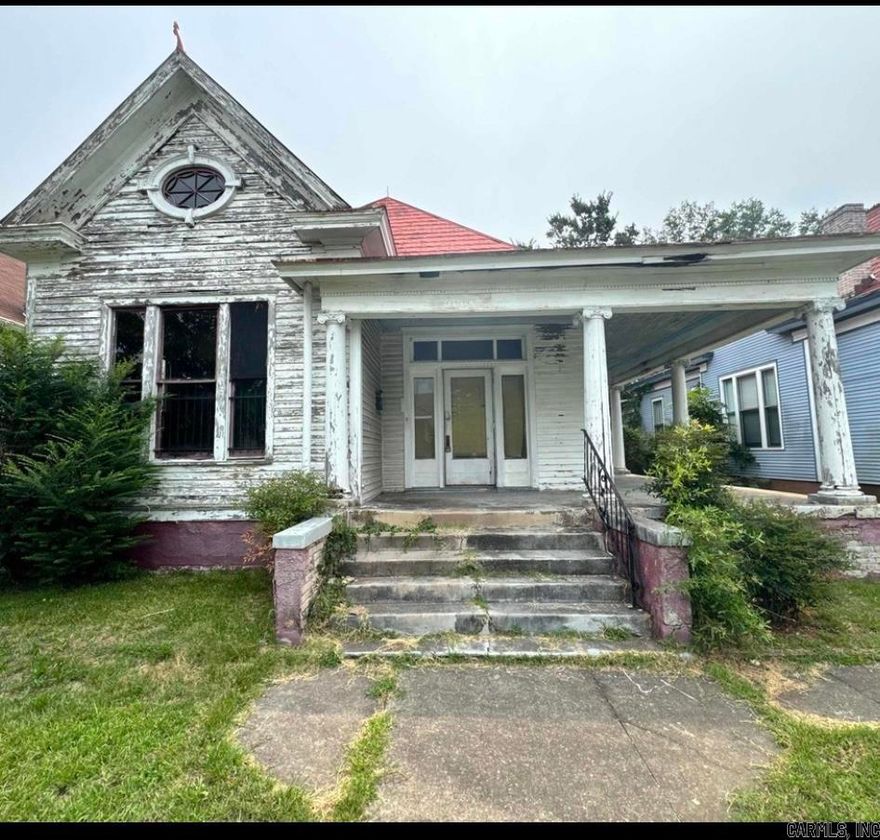 As is property. Home is in Capital Historic District. Please do proper research for renovating this home.