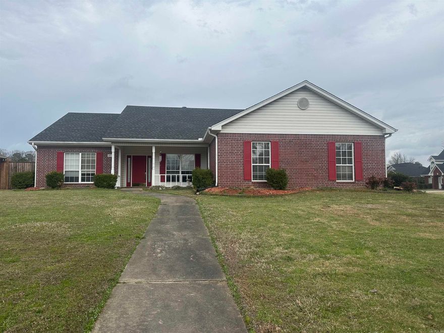 LOCATION AND LOCATION!!!  3 BR, 2 BR house sits on a corner lot in a desirable subdivision (woodlands); This home features an ample living space, a bonus room (could be an office) and a screened back porch. Primary bedroom offers a jacuzzi tub and large walk-in closet; A formal dining room, spacious breakfast area plus fenced backyard provides plenty of space for entertaining. Updates include new HAVC (2025) and newer roof (2019); With some TLC, this house could be your home, sweet home.