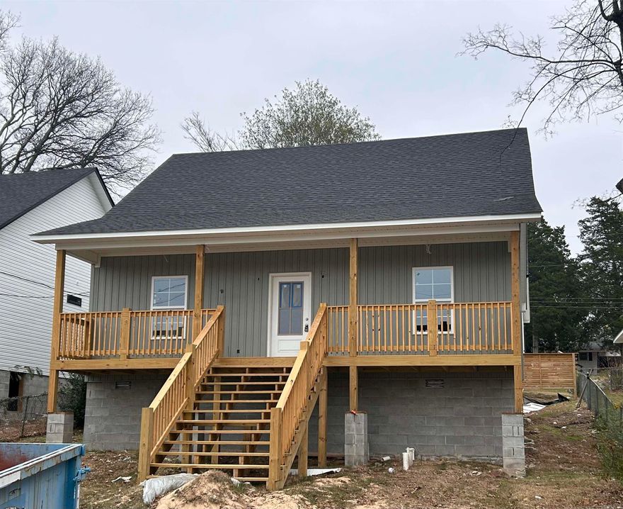 New build, under construction.