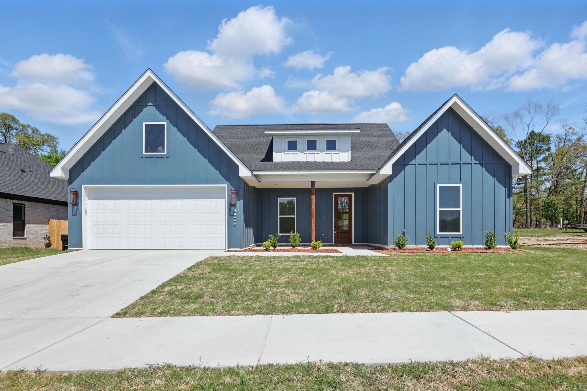 Attention to detail is everything with this home! You don't want to miss out on this gorgeous home in the new Saratoga subdivision! From the minute you walk in, you'll notice the detail with the exposed wood beams in the living room and the custom trim throughout. The luxury kitchen and walk in pantry are perfect for families that love to cook. This home has all the luxuries, but without the luxury home price. Don't miss out on this brand new home in the Bryant School District. Schedule your private showing today (See Agent Remarks) **Some images have been artificially staged with pictures**