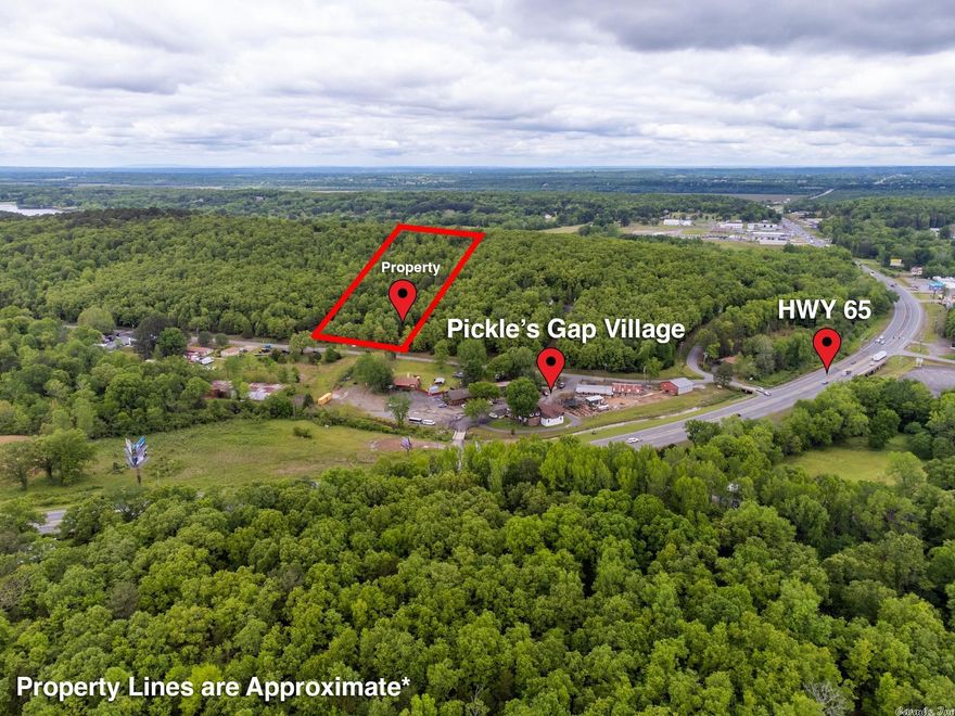Beautiful 6 + acre track located just outstide the city limits of conway, AR. This property could be perfect for building your Dream home. Call today to schedule a tour of this property.