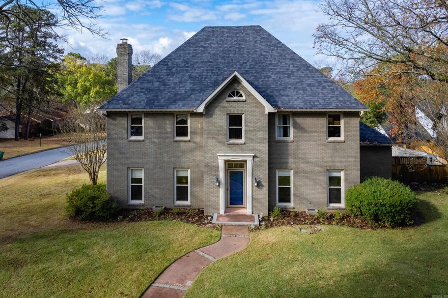 Beautiful traditional family home on a flat corner lot just off a cul-de-sac and centrally located in Pleasant Valley. Gorgeous hardwood floors lead through the main living areas, featuring a gas fireplace with built-ins and access to a formal dining room. The eat in gourmet kitchen offers granite counters, a center island, and ample workspace. A bright sunroom overlooks the deck and large fenced backyard with pergola, outdoor kitchen, and play space. The main level primary suite includes a beautiful and newly renovated bath and large closet. Upstairs you’ll find two guest bedrooms with a shared bath, plus an additional guest bedroom and a bonus room that share another bath (bonus could serve as a 5th bedroom.) So much great storage throughout, a huge laundry room, and a two car side load garage. New paint and carpet.  Come see!