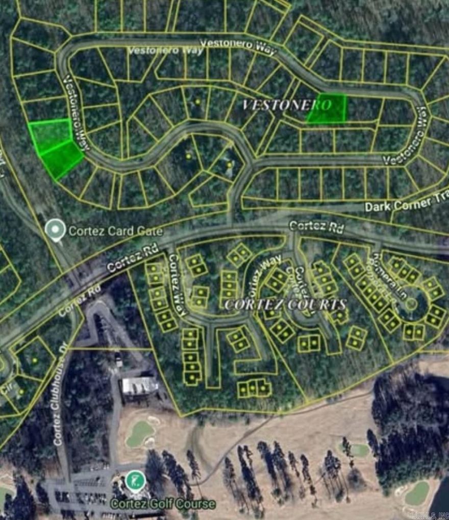 This Beautiful Residential Lot in the Highly Desired Gated Community of Hot Springs Village is ready for you to build the home of your dreams. This lot is located in the Vestonero Subdivision next to the Cortez Golf Club and Lake Cortez. Don't miss out on this opportunity to own a slice of Natures Paradise!