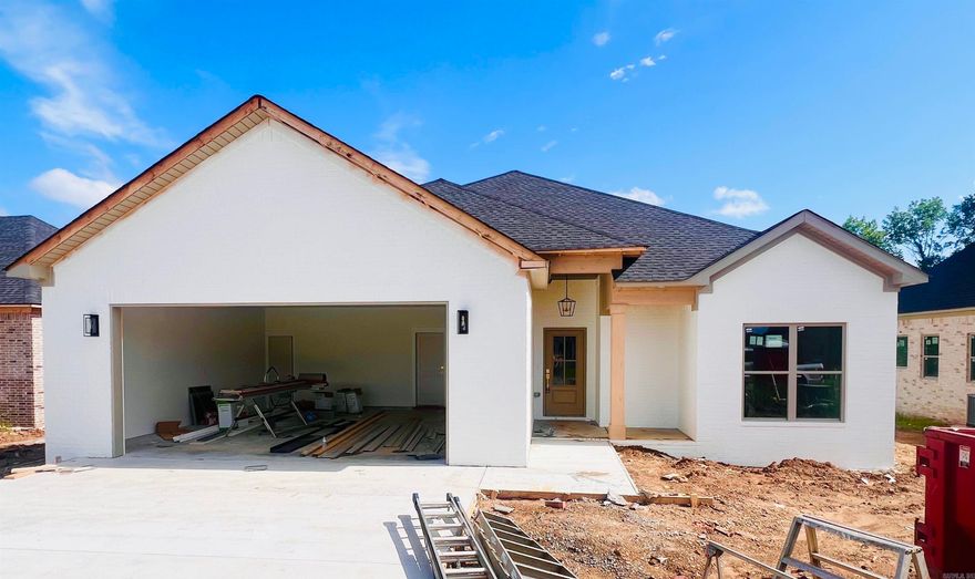 This beautifully designed 3-bedroom, 2-bath home seamlessly blends style and function with an organic modern aesthetic. As you step inside, you're greeted by an open-concept living area, where neutral tones and earthy accents create a warm, inviting atmosphere. Close to Greenbrier schools! Estimated completion June 30, 2025.
