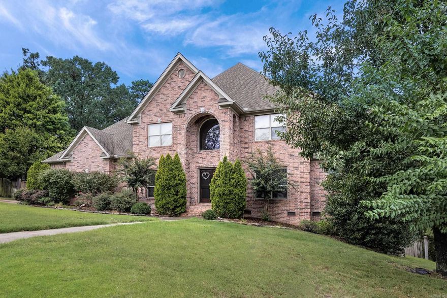 Fully customized Woodlands Edge beauty, located on a peaceful and private street in the heart of WLR. Double doors open to a luxurious vaulted foyer showcasing a grand staircase with a formal dining room and home office on each side. Step through to the great room featuring vaulted ceilings, new paint and built-ins. Enjoy entertaining from the gorgeous chef's kitchen with custom cabinetry, granite counters and butlers pantry. Upstairs offers three bedrooms, large loft area and a theater for optimal family movie nights! Downstairs master suite with walk-in shower, jetted tub and walk-in closets. Step outside and enjoy the heated pool year round ending your day relaxing on your private covered patio. This home has an abundance of storage, backs up to green space and so much to offer, book your showing today!