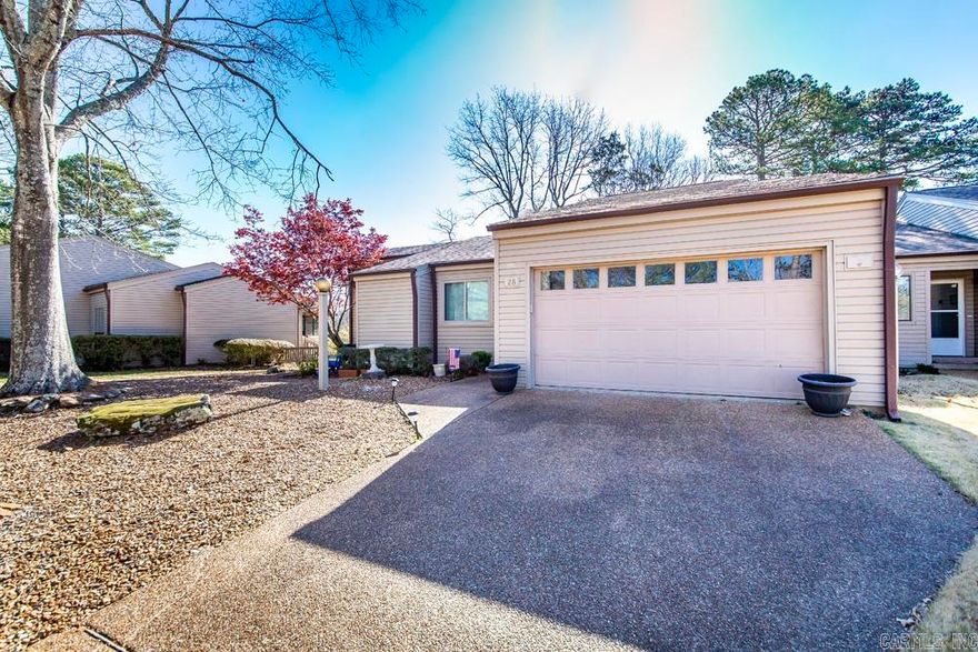 Welcome to your dream townhome nestled within the picturesque Indian Hills golf course, offering the epitome of luxury living in Fairfield Bay, Arkansas. Boasting a total redesign, this exquisite unit presents unparalleled comfort and style. Every detail has been thoughtfully crafted to perfection. The spacious interior welcomes you with a seamless flow, adorned with modern finishes and premium fixtures throughout. Indulge in the serenity of your surroundings from the expansive wrap-around deck, offering panoramic views of the 9th fairway. Whether you're savoring your morning coffee or hosting a gathering under the stars, this outdoor oasis promises an unparalleled retreat. Convenience meets leisure with proximity to Greers Ferry Lake, inviting you to embrace endless adventures on the water. Explore the vibrant community of Fairfield Bay, where an array of amenities awaits, from dining and shopping to recreational opportunities for all. Inside, discover a culinary haven in the fully equipped kitchen, adorned with brand new appliances and sleek countertops. Don't miss your chance to experience the pinnacle of luxury living in the heart of Fairfield Bay. Could be sold furnished.